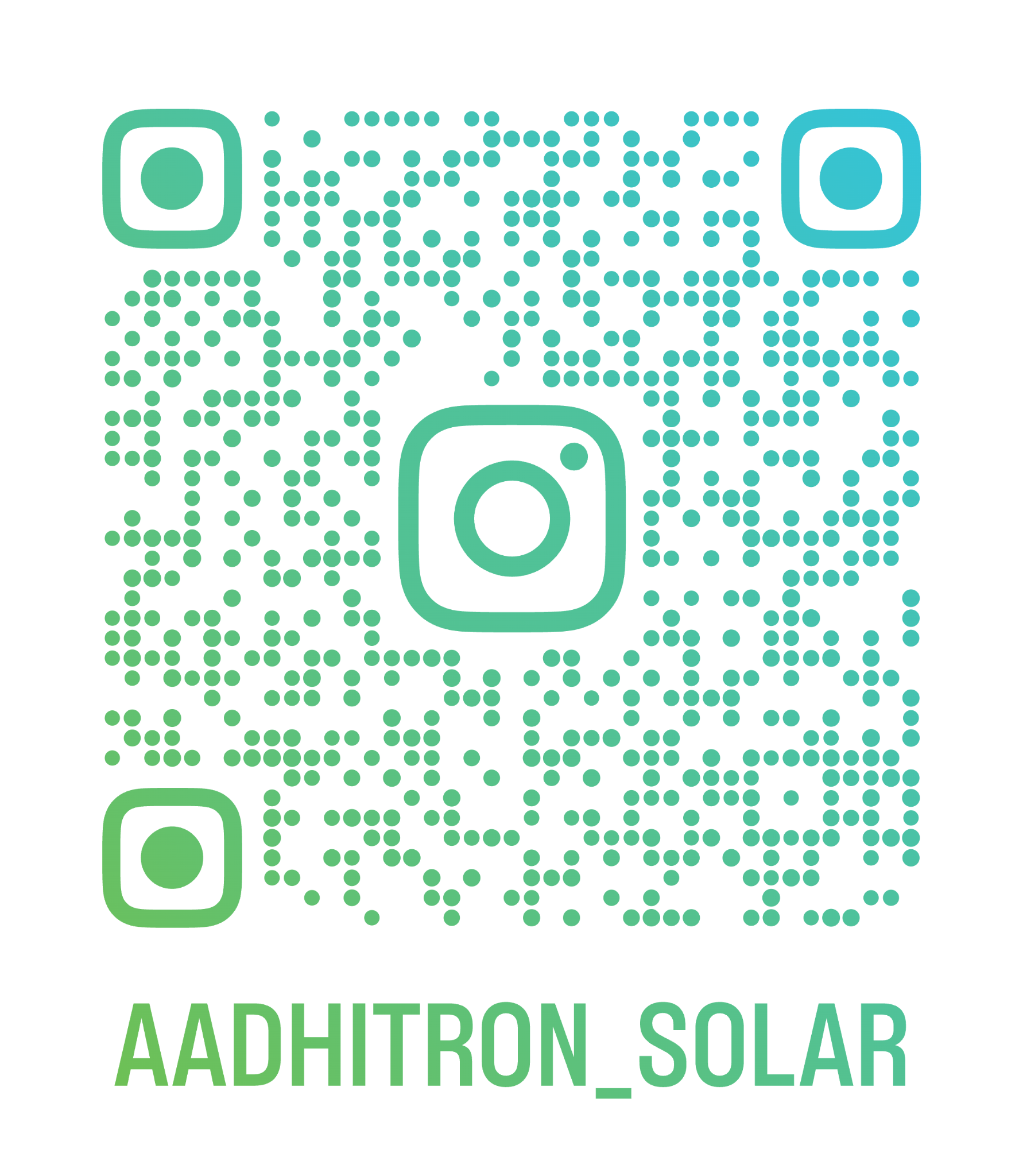 Instagram QR code for @aadhitron_solar